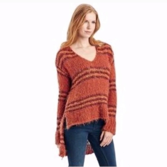 Free People Sweaters - Free People Knit Sweater High Low Hem